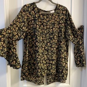 Lauren Conrad floral tunic